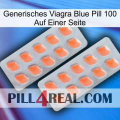 Generic Viagra Blue Pill 100 On One Side 27